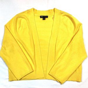 I.N.Studio Open Front Knit Cropped Cardigan